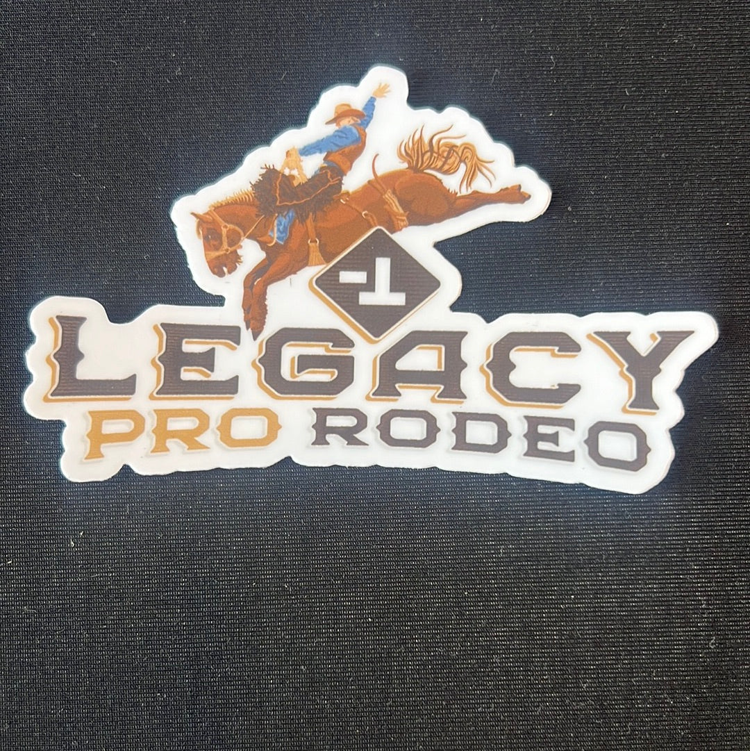 Bronc Rider Vinyl Sticker