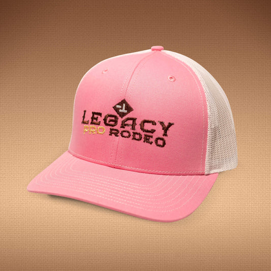 LPR Trucker Hat - Pink/White